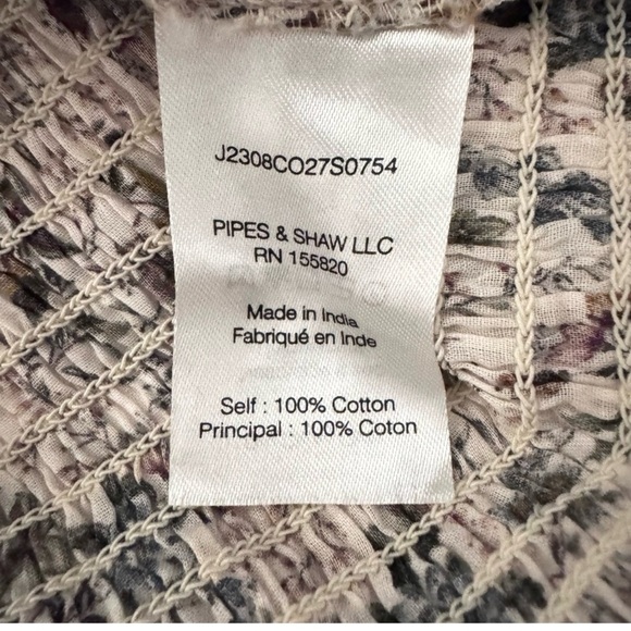 Veronica Beard Kali Floral Blouse Romantic Chic Ivory Multicolor Size 0 - Picture 8 of 8